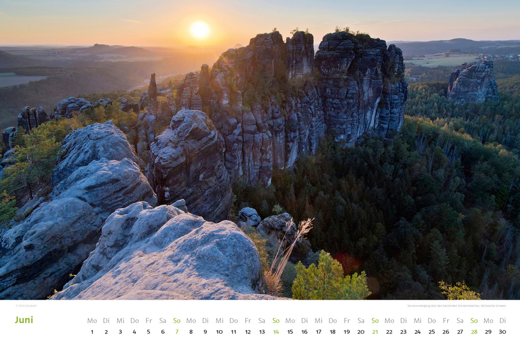 Weitere Ansicht: Kalender Sächsische & Böhmische Schweiz 2026