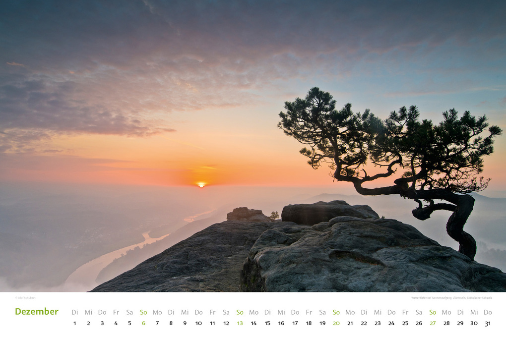 Weitere Ansicht: Kalender Sächsische & Böhmische Schweiz 2026