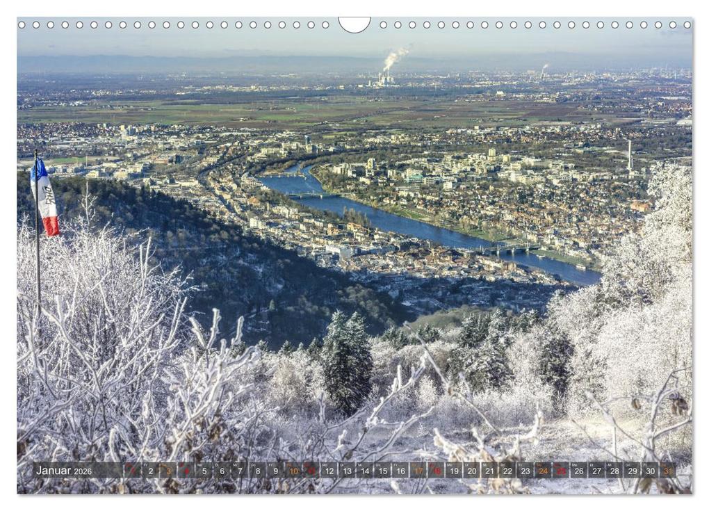 Weitere Ansicht: Mein Heidelberg - Unterwegs zwischen Neckar und Altstadt (Wandkalender 2026 DIN A3 quer), CALVENDO Monatskalender | Calvendo, Thorsten Assfalg Photographie