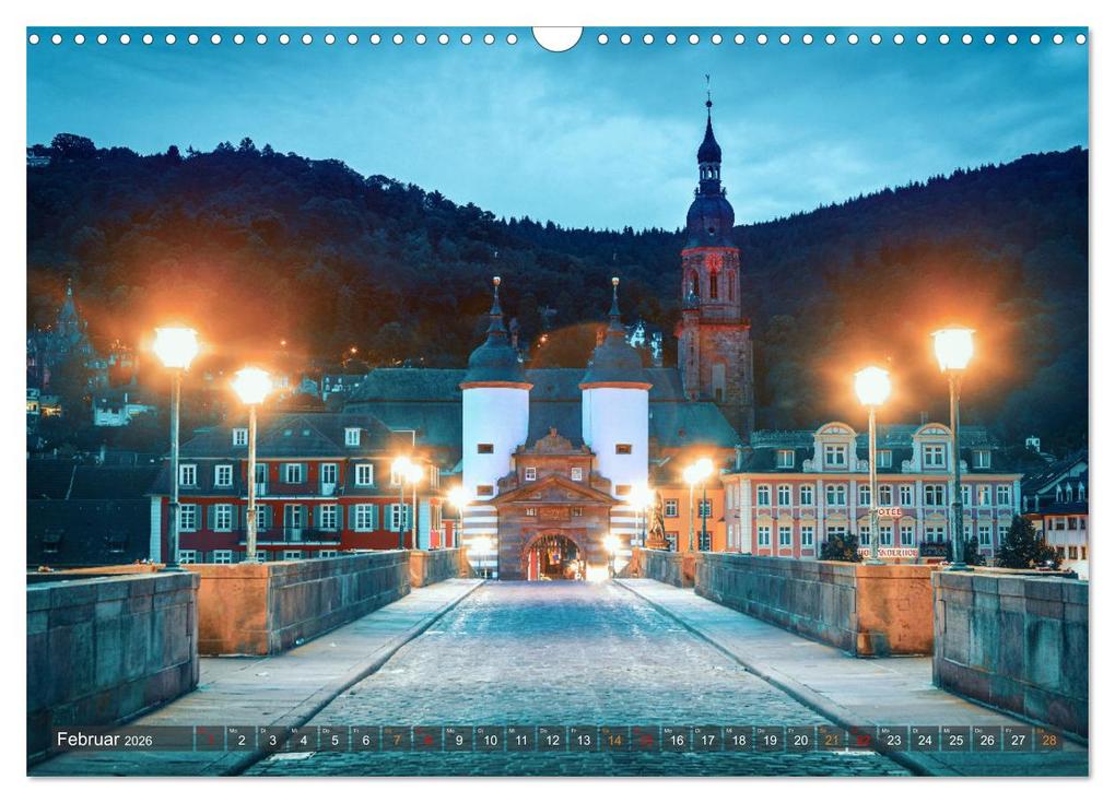Weitere Ansicht: Mein Heidelberg - Unterwegs zwischen Neckar und Altstadt (Wandkalender 2026 DIN A3 quer), CALVENDO Monatskalender | Calvendo, Thorsten Assfalg Photographie