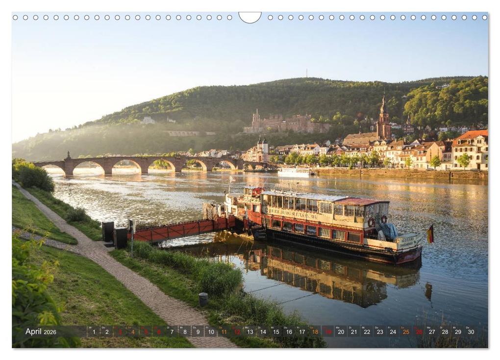 Weitere Ansicht: Mein Heidelberg - Unterwegs zwischen Neckar und Altstadt (Wandkalender 2026 DIN A3 quer), CALVENDO Monatskalender | Calvendo, Thorsten Assfalg Photographie