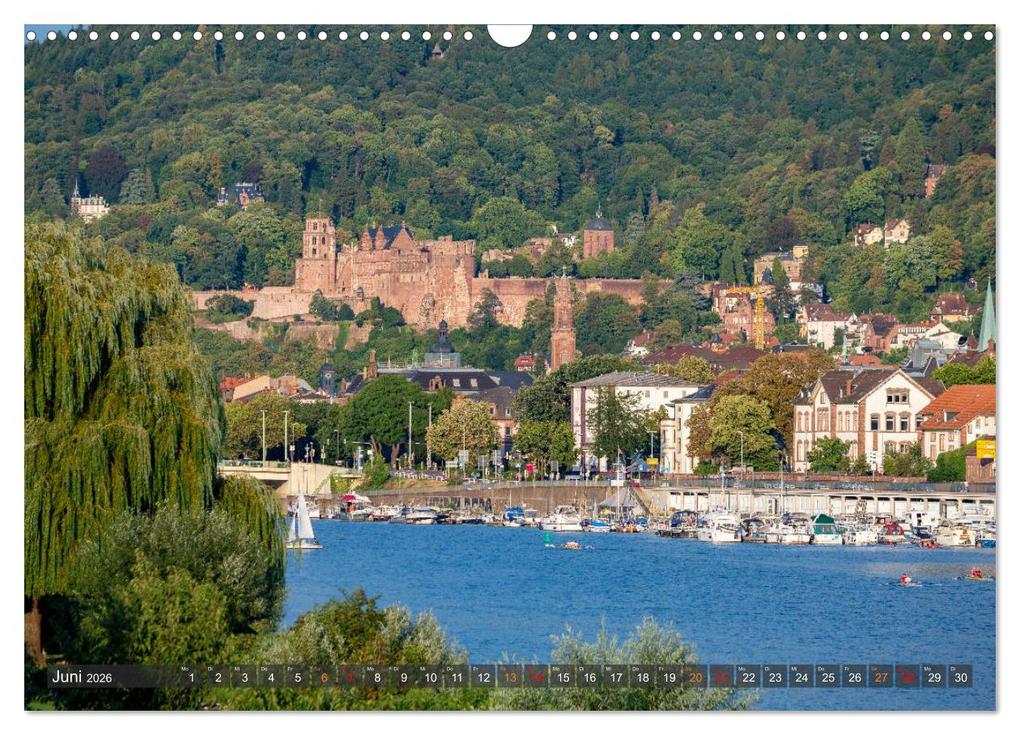 Weitere Ansicht: Mein Heidelberg - Unterwegs zwischen Neckar und Altstadt (Wandkalender 2026 DIN A3 quer), CALVENDO Monatskalender | Calvendo, Thorsten Assfalg Photographie