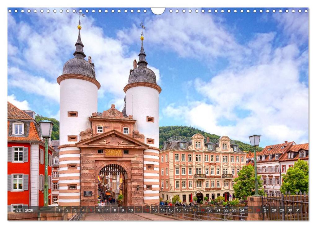 Weitere Ansicht: Mein Heidelberg - Unterwegs zwischen Neckar und Altstadt (Wandkalender 2026 DIN A3 quer), CALVENDO Monatskalender | Calvendo, Thorsten Assfalg Photographie