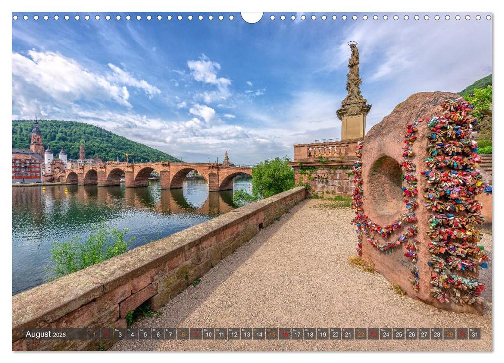 Weitere Ansicht: Mein Heidelberg - Unterwegs zwischen Neckar und Altstadt (Wandkalender 2026 DIN A3 quer), CALVENDO Monatskalender | Calvendo, Thorsten Assfalg Photographie