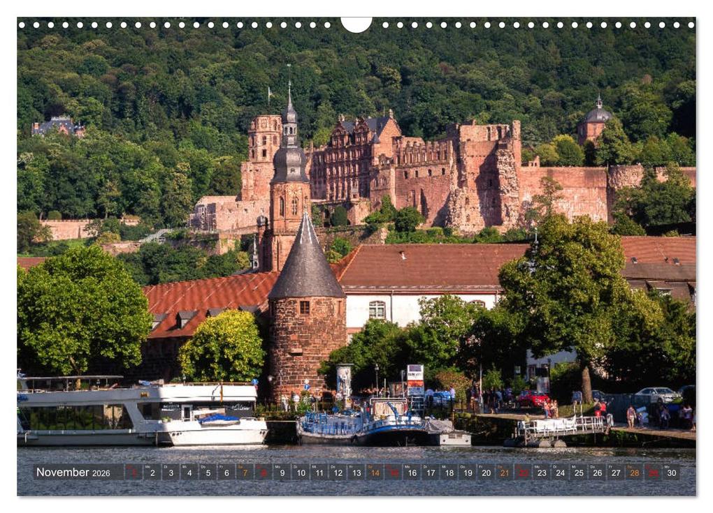 Weitere Ansicht: Mein Heidelberg - Unterwegs zwischen Neckar und Altstadt (Wandkalender 2026 DIN A3 quer), CALVENDO Monatskalender | Calvendo, Thorsten Assfalg Photographie