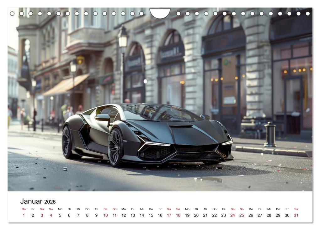 Weitere Ansicht: Schnelle Sportwagen (Wandkalender 2026 DIN A4 quer), CALVENDO Monatskalender | Calvendo, Peter R. Stuhlmann