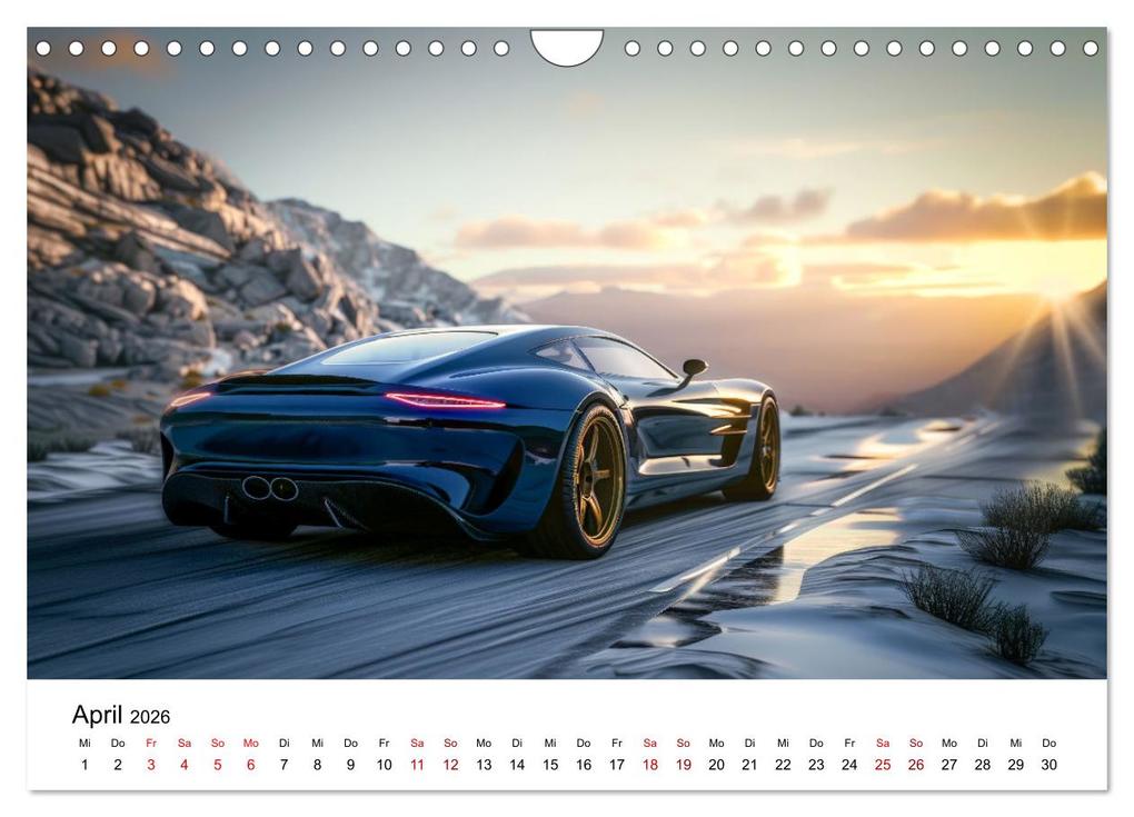 Weitere Ansicht: Schnelle Sportwagen (Wandkalender 2026 DIN A4 quer), CALVENDO Monatskalender | Calvendo, Peter R. Stuhlmann