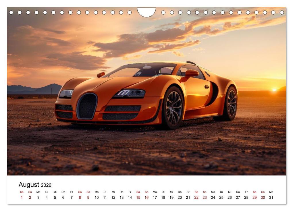 Weitere Ansicht: Schnelle Sportwagen (Wandkalender 2026 DIN A4 quer), CALVENDO Monatskalender | Calvendo, Peter R. Stuhlmann