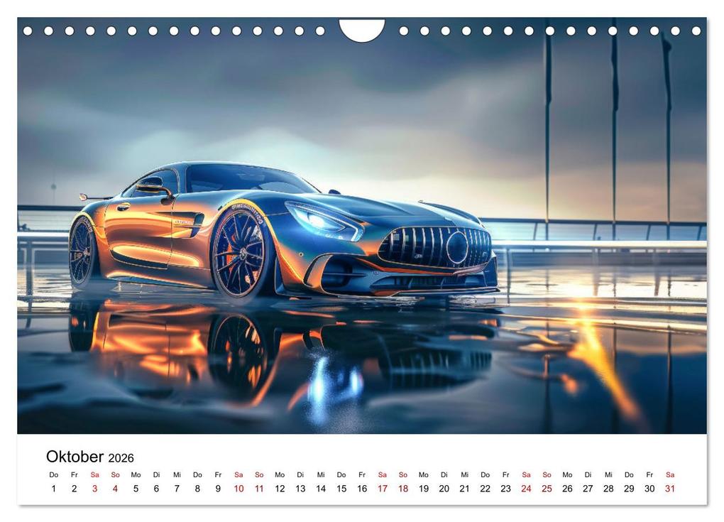 Weitere Ansicht: Schnelle Sportwagen (Wandkalender 2026 DIN A4 quer), CALVENDO Monatskalender | Calvendo, Peter R. Stuhlmann
