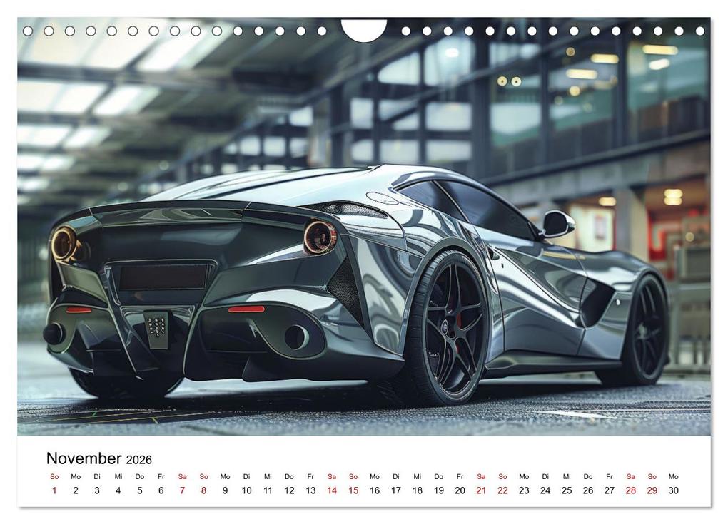 Weitere Ansicht: Schnelle Sportwagen (Wandkalender 2026 DIN A4 quer), CALVENDO Monatskalender | Calvendo, Peter R. Stuhlmann