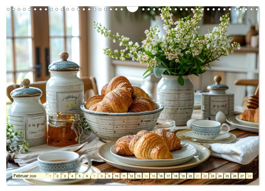 Weitere Ansicht: Gedeckter Tisch für Gourmets (Wandkalender 2026 DIN A3 quer), CALVENDO Monatskalender | Calvendo, Peter Roder