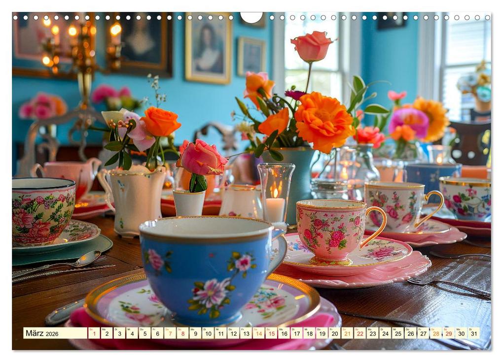 Weitere Ansicht: Gedeckter Tisch für Gourmets (Wandkalender 2026 DIN A3 quer), CALVENDO Monatskalender | Calvendo, Peter Roder