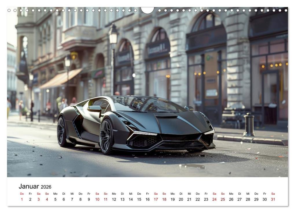 Weitere Ansicht: Schnelle Sportwagen (Wandkalender 2026 DIN A3 quer), CALVENDO Monatskalender | Calvendo, Peter R. Stuhlmann