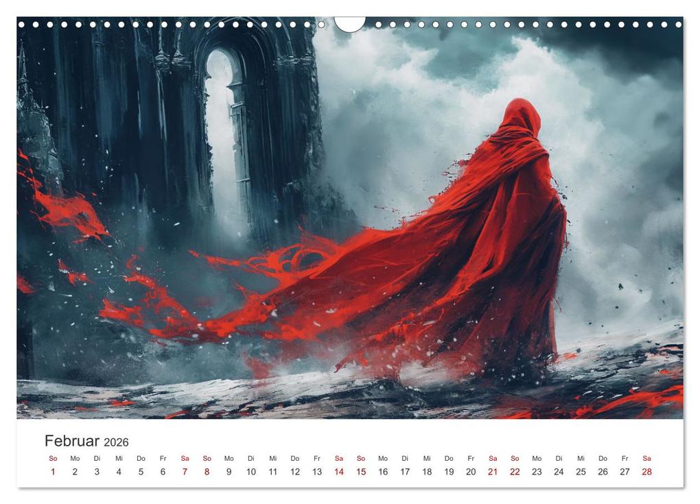 Weitere Ansicht: Das Reich der flüsternden Schatten (Wandkalender 2026 DIN A3 quer), CALVENDO Monatskalender | Simone Wunderlich, Calvendo