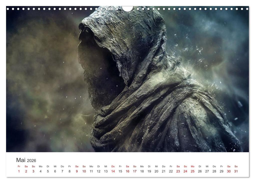 Weitere Ansicht: Das Reich der flüsternden Schatten (Wandkalender 2026 DIN A3 quer), CALVENDO Monatskalender | Simone Wunderlich, Calvendo