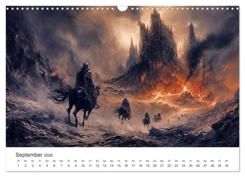 Weitere Ansicht: Das Reich der flüsternden Schatten (Wandkalender 2026 DIN A3 quer), CALVENDO Monatskalender | Simone Wunderlich, Calvendo