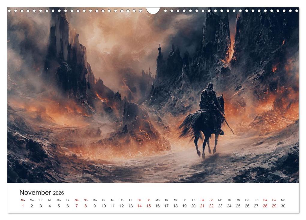 Weitere Ansicht: Das Reich der flüsternden Schatten (Wandkalender 2026 DIN A3 quer), CALVENDO Monatskalender | Simone Wunderlich, Calvendo