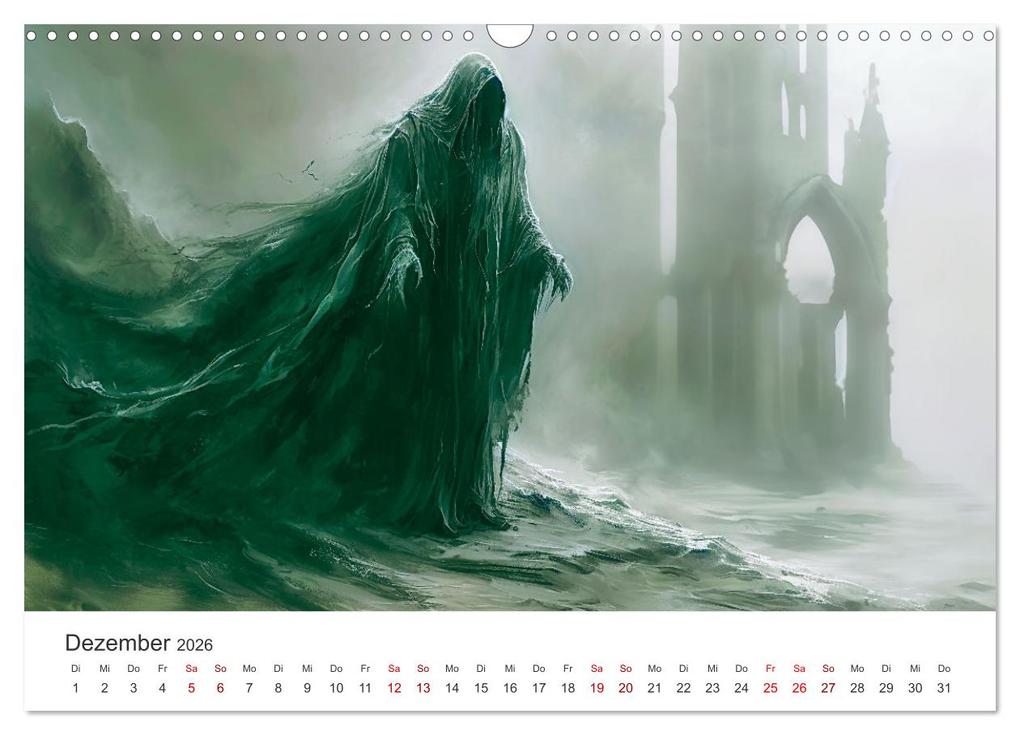 Weitere Ansicht: Das Reich der flüsternden Schatten (Wandkalender 2026 DIN A3 quer), CALVENDO Monatskalender | Simone Wunderlich, Calvendo