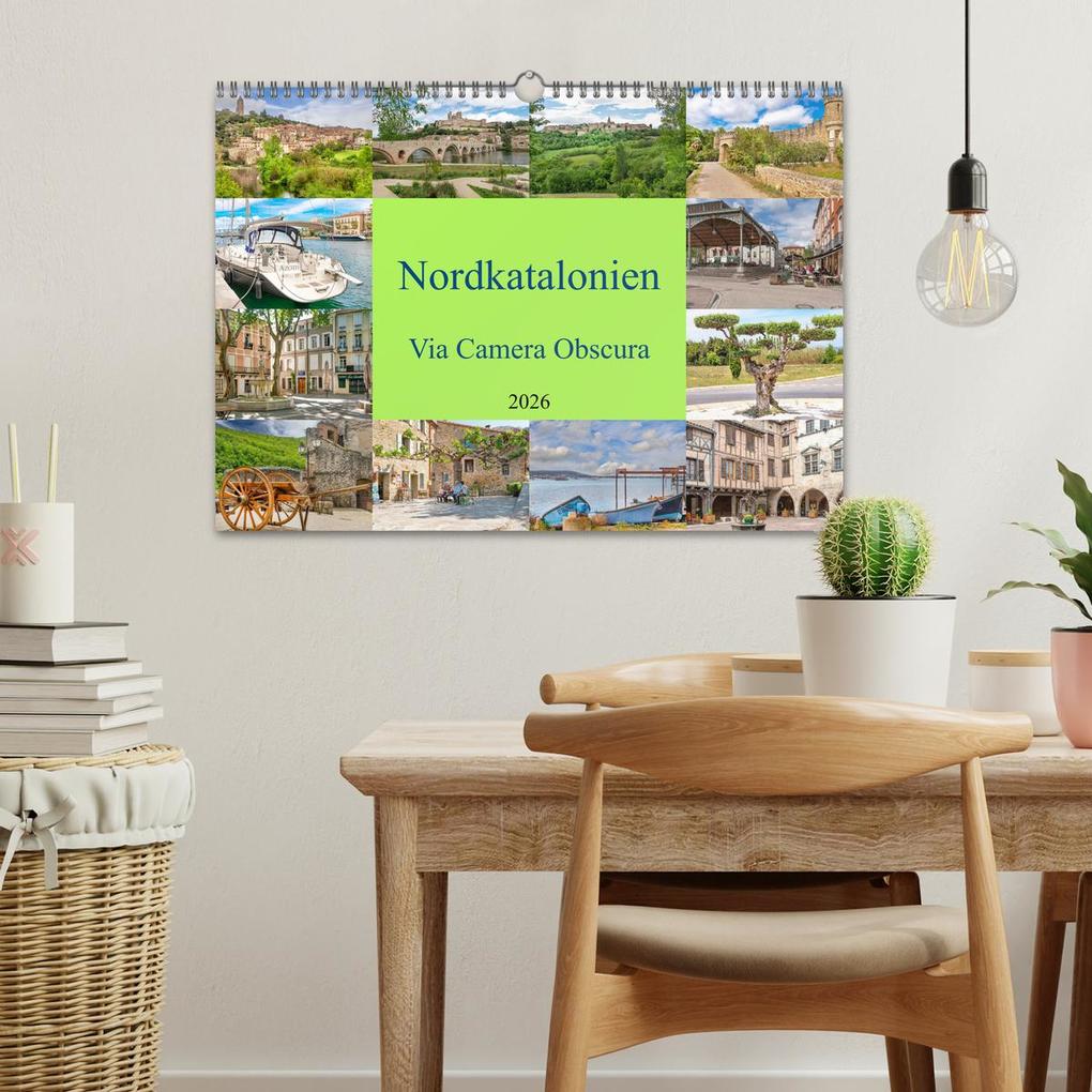Weitere Ansicht: Nordkatalonien Via Camera Obscura (Wandkalender 2026 DIN A3 quer), CALVENDO Monatskalender | Bodo Schmidt, Calvendo