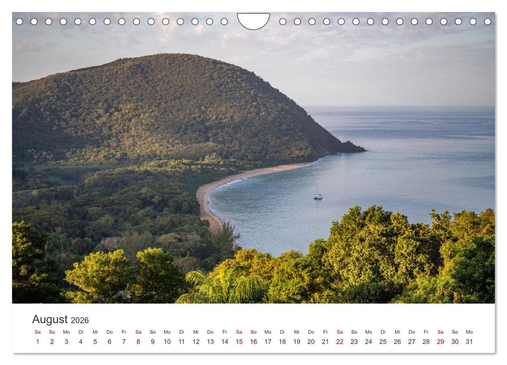 Weitere Ansicht: Guadeloupe, Trauminsel der Französische Antillen (Wandkalender 2026 DIN A4 quer), CALVENDO Monatskalender | Jan Wehnert, Calvendo