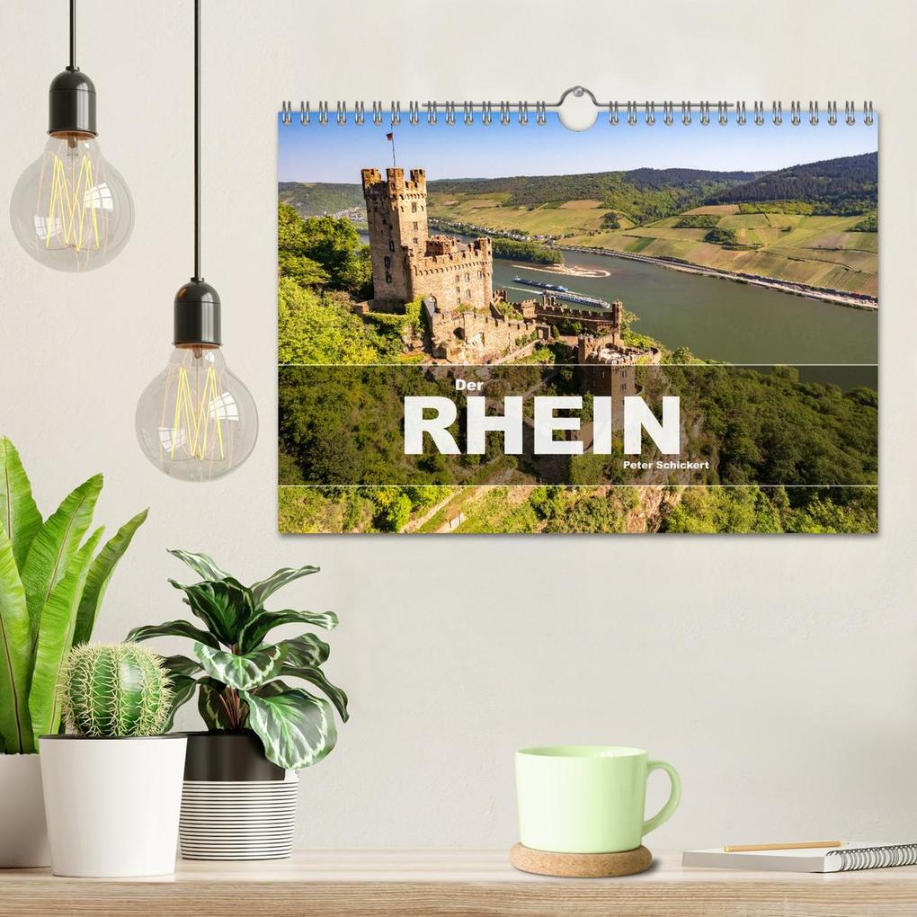 Weitere Ansicht: Der Rhein (Wandkalender 2026 DIN A4 quer), CALVENDO Monatskalender | Peter Schickert, Calvendo