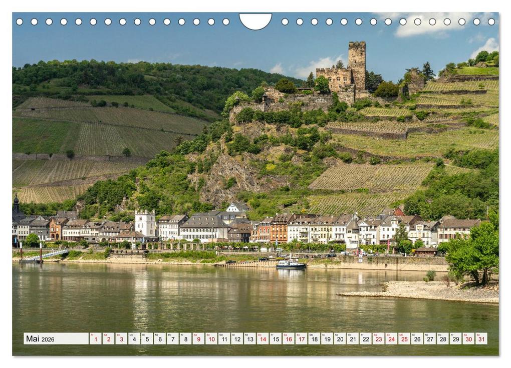Weitere Ansicht: Der Rhein (Wandkalender 2026 DIN A4 quer), CALVENDO Monatskalender | Peter Schickert, Calvendo