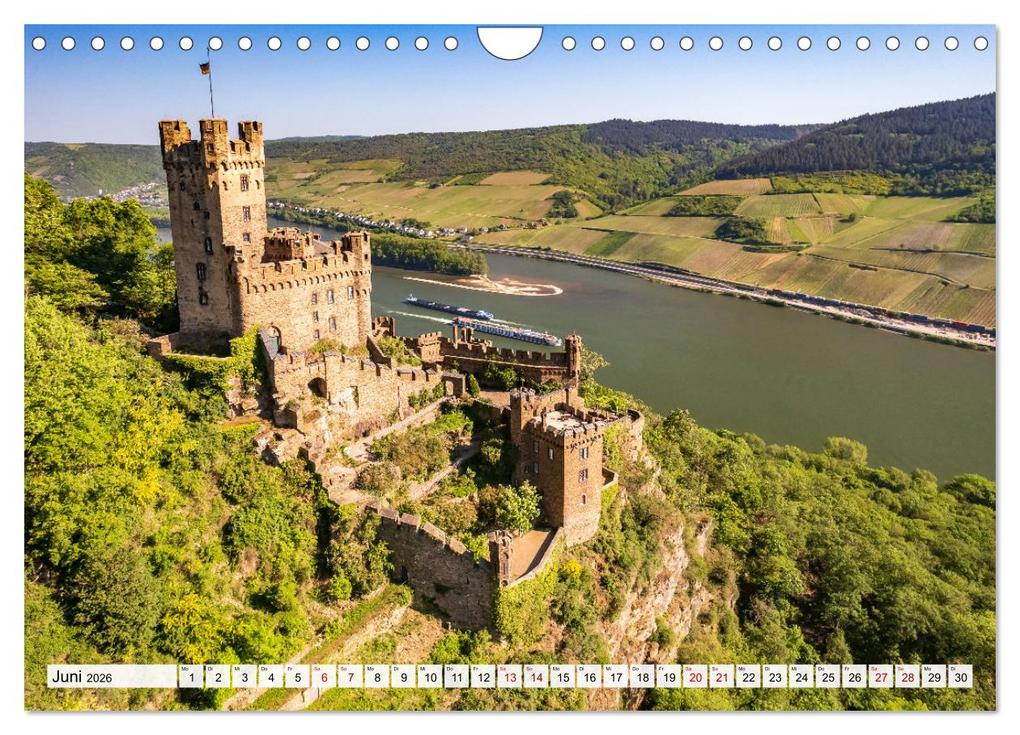 Weitere Ansicht: Der Rhein (Wandkalender 2026 DIN A4 quer), CALVENDO Monatskalender | Peter Schickert, Calvendo