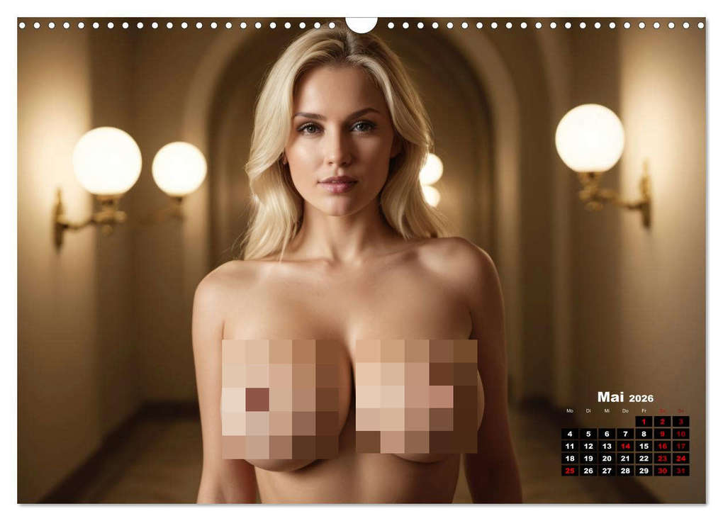 Weitere Ansicht: Göttliche Rundungen: Die Schönheit großer Brüste (Wandkalender 2026 DIN A3 quer), CALVENDO Monatskalender | ShirtScene ShirtScene, Calvendo, ShirtScene