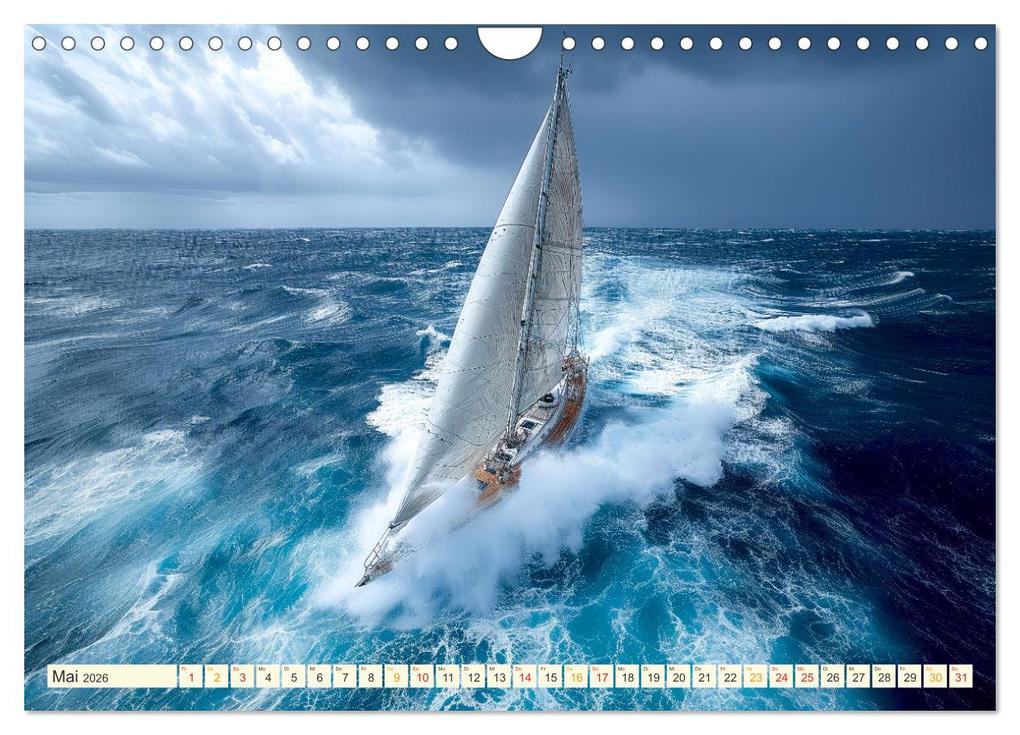 Weitere Ansicht: Segeln - schöne Momente (Wandkalender 2026 DIN A4 quer), CALVENDO Monatskalender | Peter Roder, Calvendo