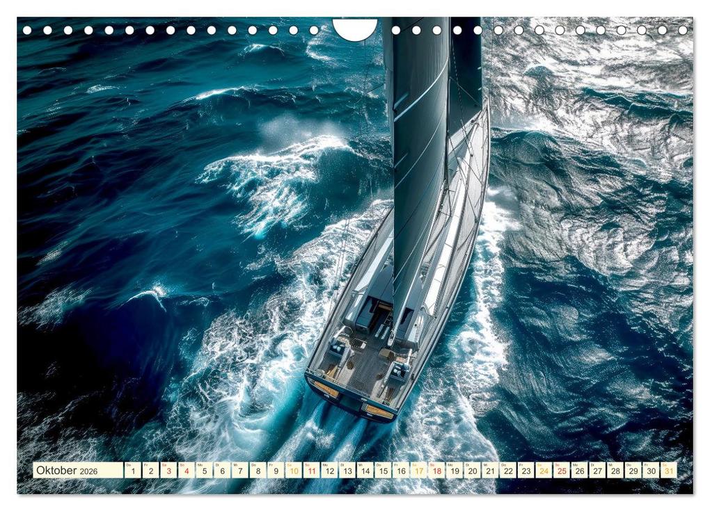 Weitere Ansicht: Segeln - schöne Momente (Wandkalender 2026 DIN A4 quer), CALVENDO Monatskalender | Peter Roder, Calvendo
