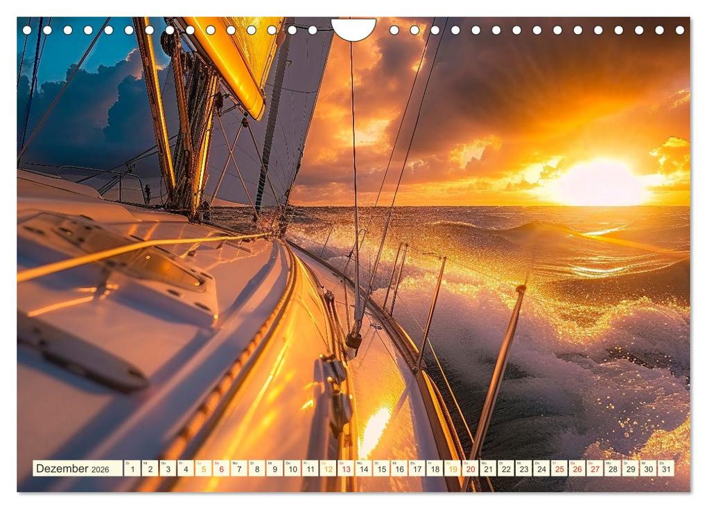 Weitere Ansicht: Segeln - schöne Momente (Wandkalender 2026 DIN A4 quer), CALVENDO Monatskalender | Peter Roder, Calvendo