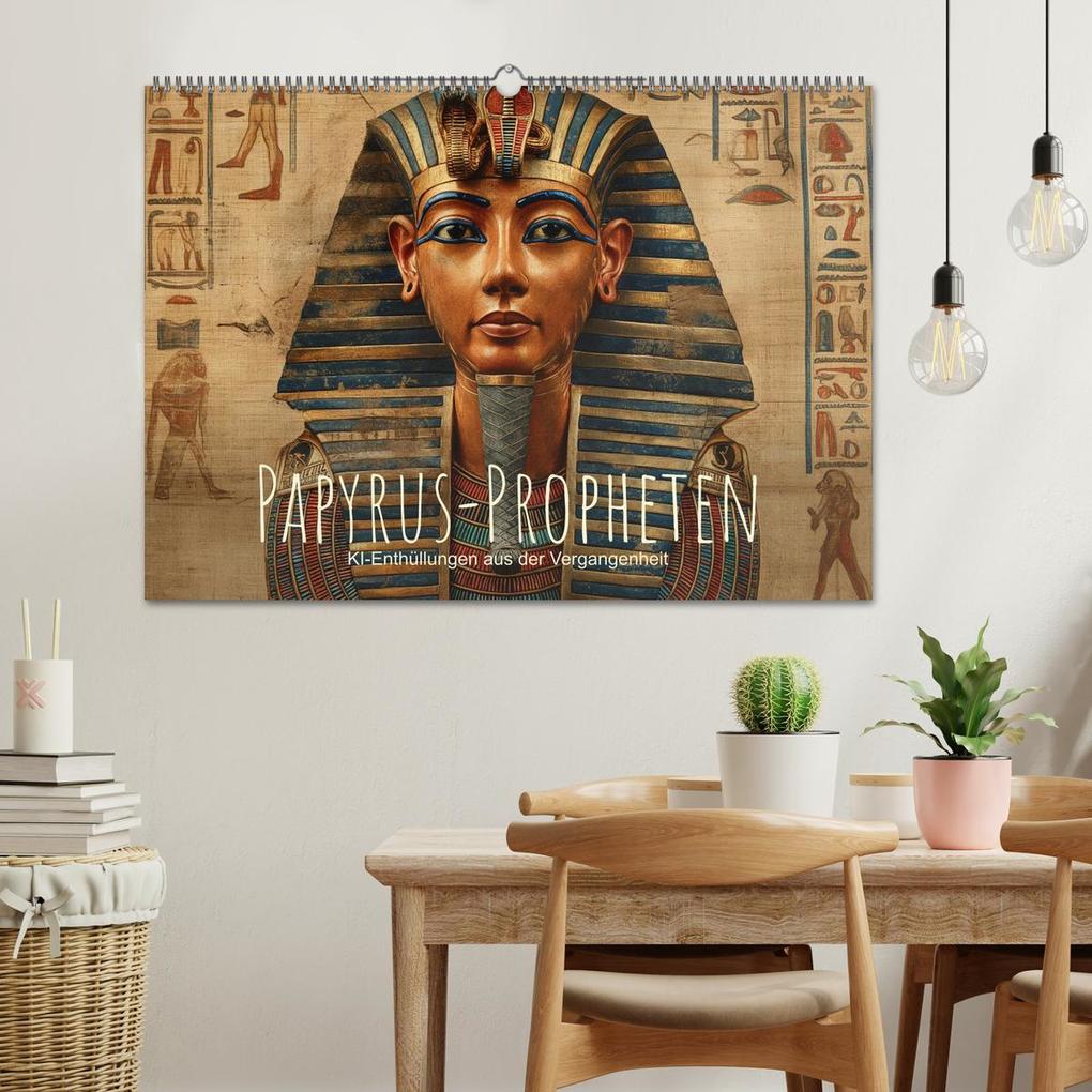 Weitere Ansicht: Papyrus-Propheten - KI-Enthüllungen aus der Vergangenheit (Wandkalender 2026 DIN A2 quer), CALVENDO Monatskalender | artefacti artefacti, Calvendo, artefacti