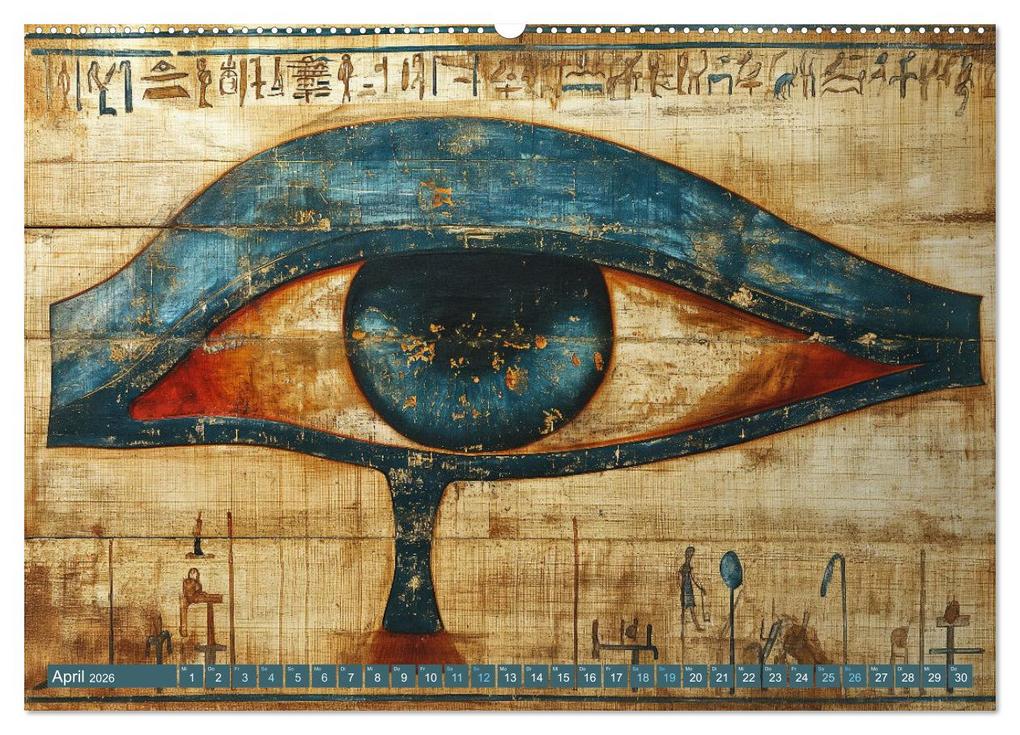Weitere Ansicht: Papyrus-Propheten - KI-Enthüllungen aus der Vergangenheit (Wandkalender 2026 DIN A2 quer), CALVENDO Monatskalender | artefacti artefacti, Calvendo, artefacti