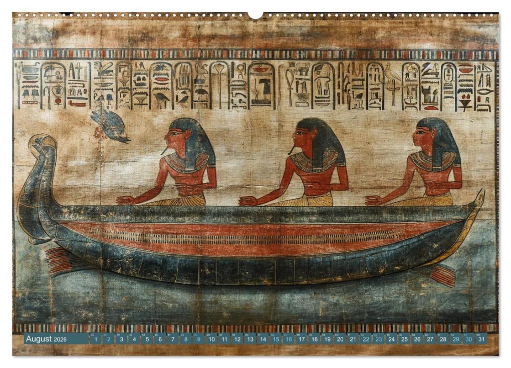 Weitere Ansicht: Papyrus-Propheten - KI-Enthüllungen aus der Vergangenheit (Wandkalender 2026 DIN A2 quer), CALVENDO Monatskalender | artefacti artefacti, Calvendo, artefacti
