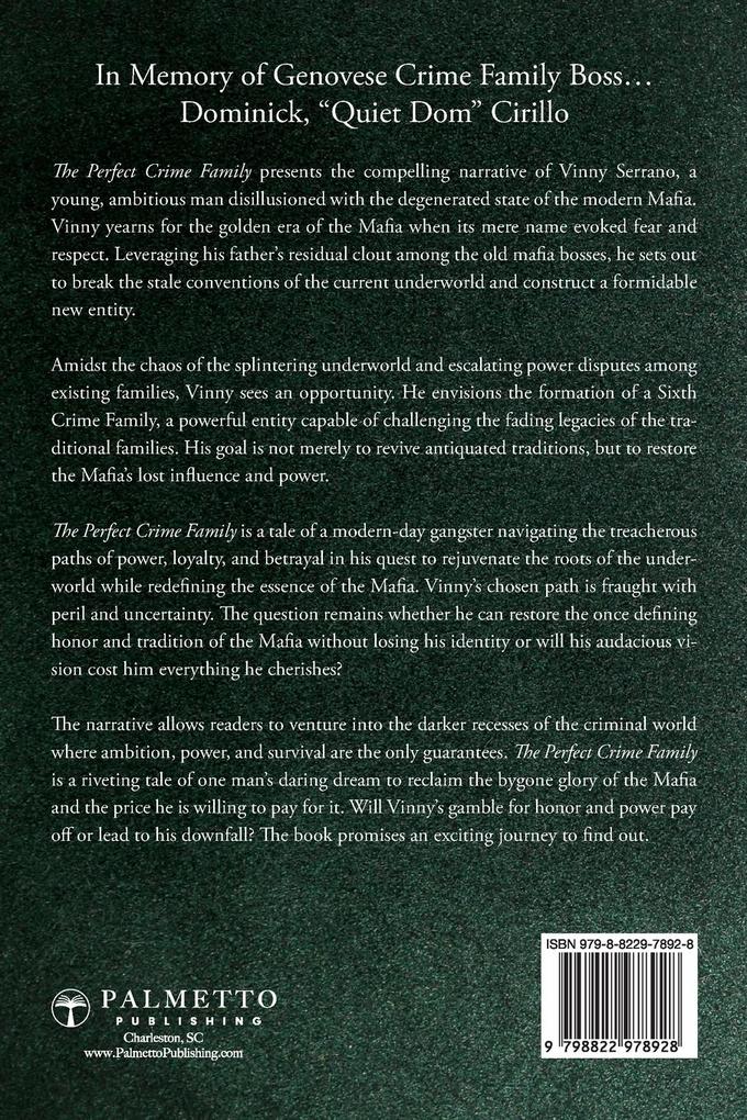 Weitere Ansicht: The Perfect Crime Family | Dominick Cicale