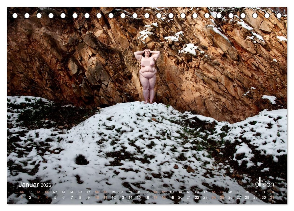 Weitere Ansicht: Kurvenstolz - Ode an die Weiblichkeit (Tischkalender 2026 DIN A5 quer), CALVENDO Monatskalender | Calvendo, Ulrich Allgaier (Ullision)