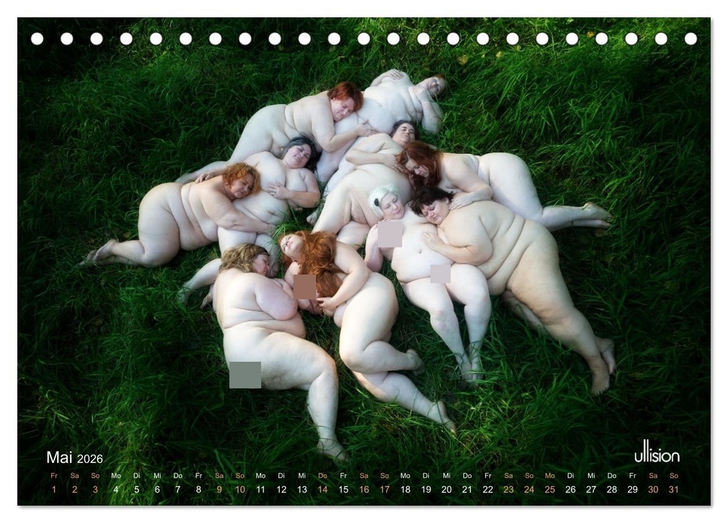 Weitere Ansicht: Kurvenstolz - Ode an die Weiblichkeit (Tischkalender 2026 DIN A5 quer), CALVENDO Monatskalender | Calvendo, Ulrich Allgaier (Ullision)