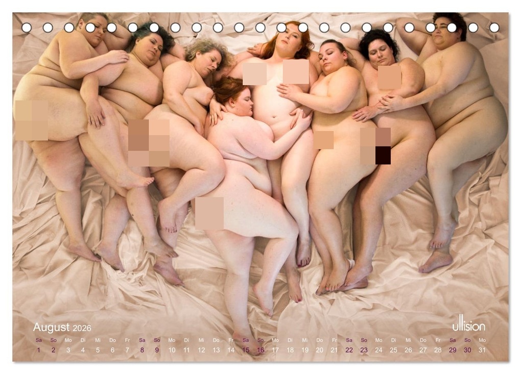 Weitere Ansicht: Kurvenstolz - Ode an die Weiblichkeit (Tischkalender 2026 DIN A5 quer), CALVENDO Monatskalender | Calvendo, Ulrich Allgaier (Ullision)