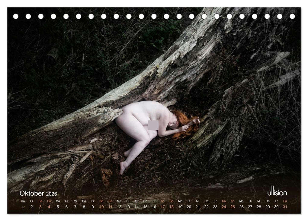 Weitere Ansicht: Kurvenstolz - Ode an die Weiblichkeit (Tischkalender 2026 DIN A5 quer), CALVENDO Monatskalender | Calvendo, Ulrich Allgaier (Ullision)