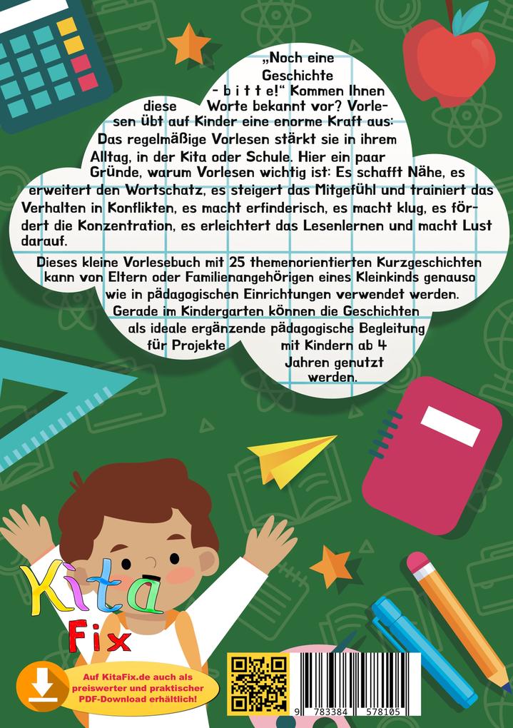 Weitere Ansicht: KitaFix-Kurzgeschichten Einschulung | Sandra Plha