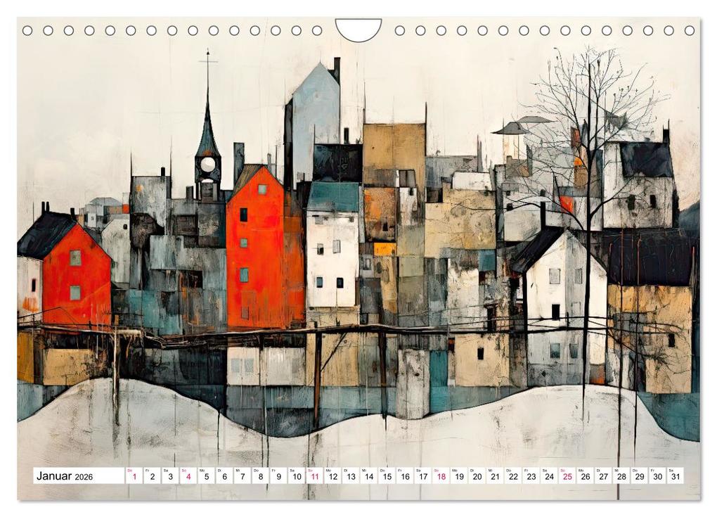 Weitere Ansicht: Gedankenreise in eine surreale Welt (Wandkalender 2026 DIN A4 quer), CALVENDO Monatskalender | Calvendo, Erich Krätschmer