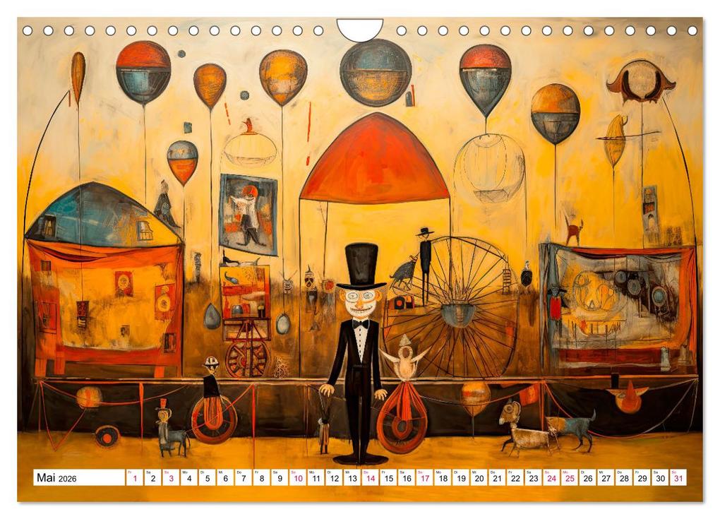 Weitere Ansicht: Gedankenreise in eine surreale Welt (Wandkalender 2026 DIN A4 quer), CALVENDO Monatskalender | Calvendo, Erich Krätschmer