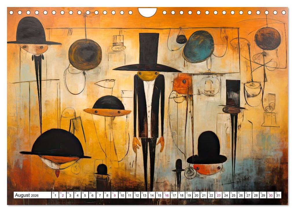 Weitere Ansicht: Gedankenreise in eine surreale Welt (Wandkalender 2026 DIN A4 quer), CALVENDO Monatskalender | Calvendo, Erich Krätschmer