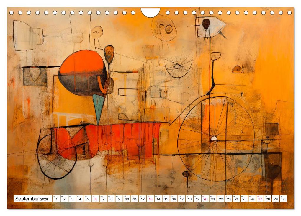 Weitere Ansicht: Gedankenreise in eine surreale Welt (Wandkalender 2026 DIN A4 quer), CALVENDO Monatskalender | Calvendo, Erich Krätschmer