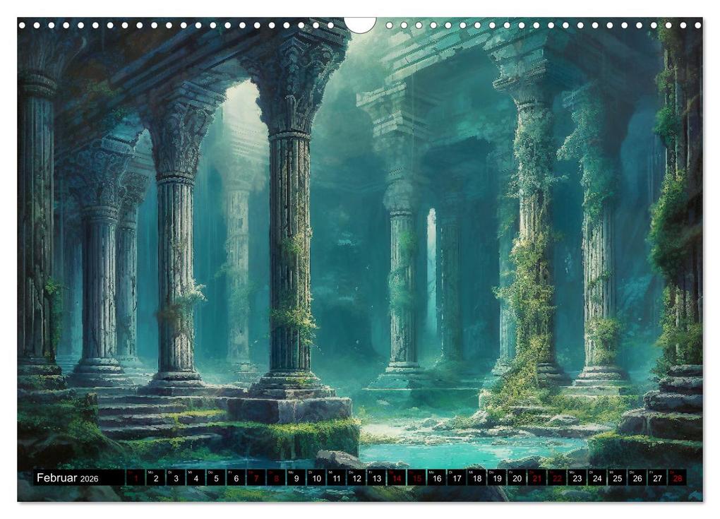 Weitere Ansicht: Im Reich der Elben (Wandkalender 2026 DIN A3 quer), CALVENDO Monatskalender | Calvendo, Simone Wunderlich