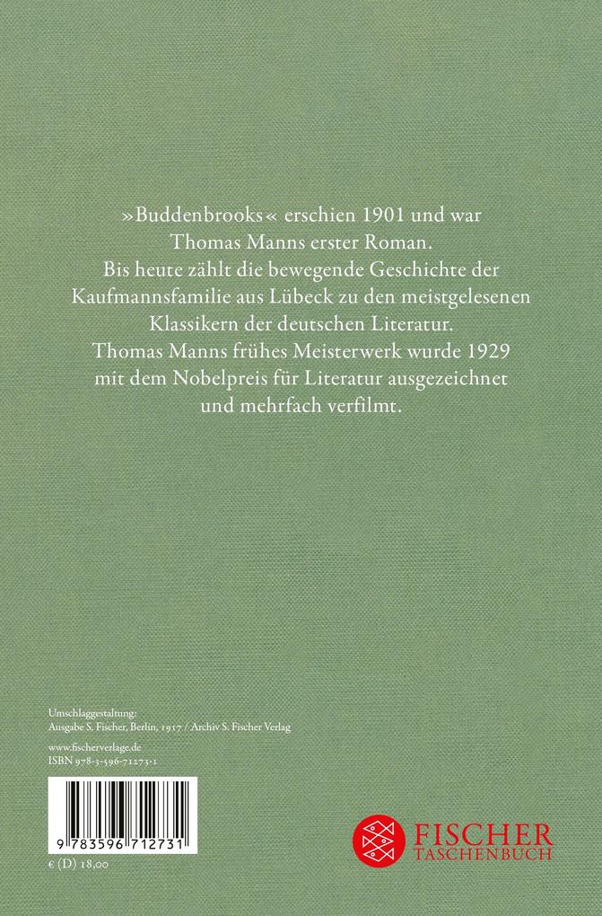 Weitere Ansicht: Buddenbrooks | Thomas Mann