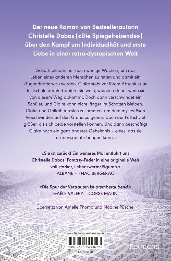 Weitere Ansicht: Die Spur der Vertrauten | Christelle Dabos