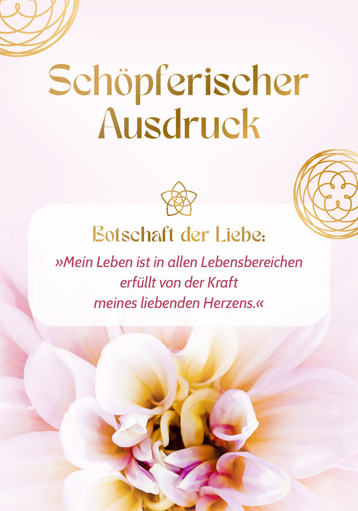 Weitere Ansicht: Blume der Liebe - 40 inspirierende Impulse für gelebte Liebe | Marion Odile Grübel