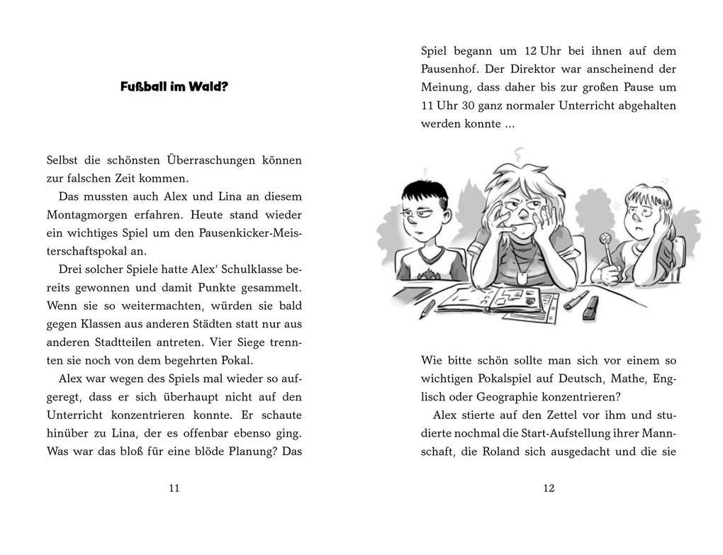 Weitere Ansicht: Die Pausenkicker - Abseits auf Klassenfahrt | Andreas Schlüter