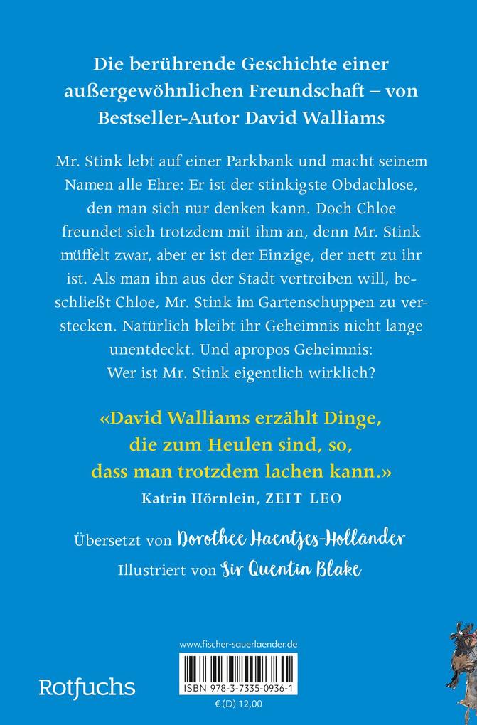 Weitere Ansicht: Gestatten, Mr. Stink | David Walliams